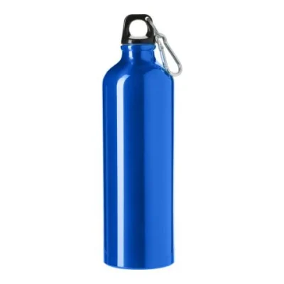 Alu Trinkflasche blau