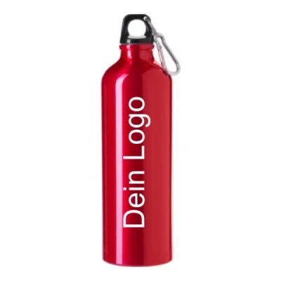 Alu Trinkflasche rot