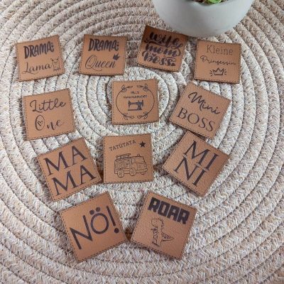 Stoffetiketten für firmen